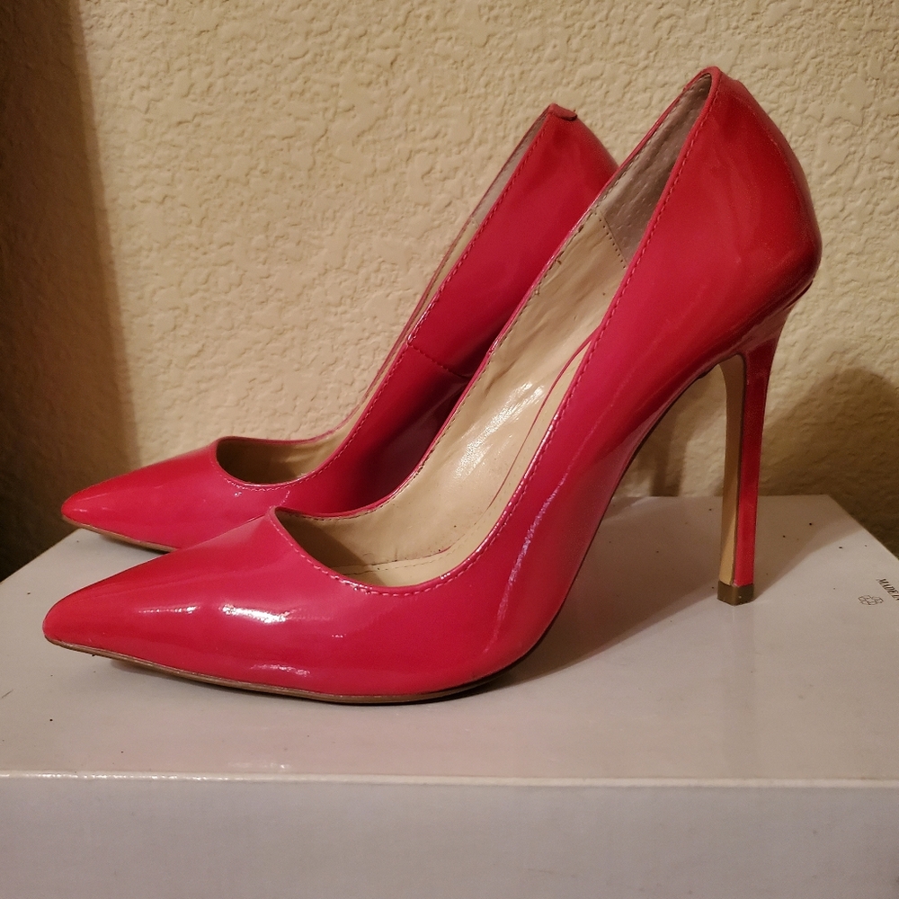 Shoemint Pink LEATHER Heels